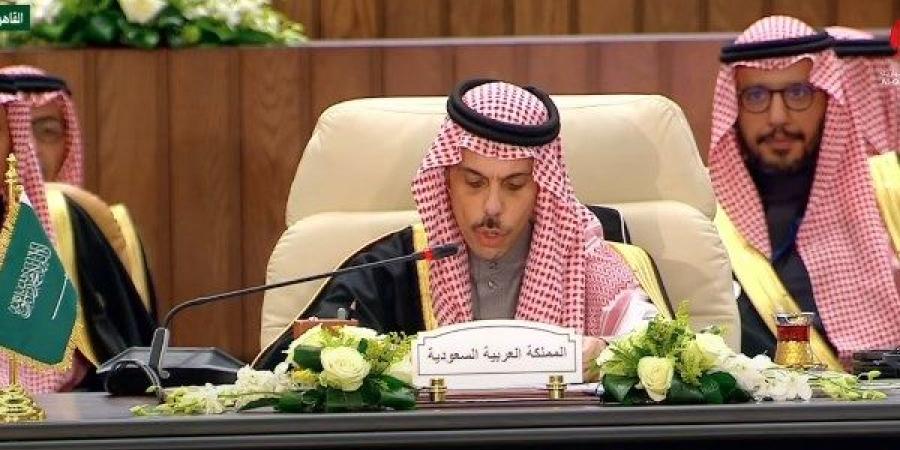 وزير خارجية السعودية: نرفض محاولات تهجير الفلسطينيين.. ونؤكد حقهم في إقامة دولتهم - خبر صح