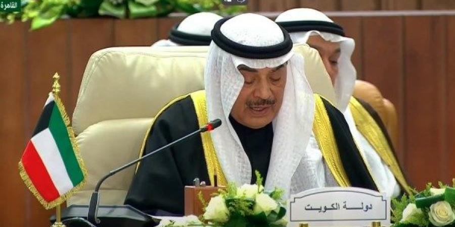 ولي عهد الكويت: تهجير الفلسطينيين "تطهير عرقي".. وندعو لخطة عربية لإعادة إعمار غزة - خبر صح