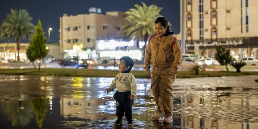 أمطار على مدينة تبوك - خبر صح