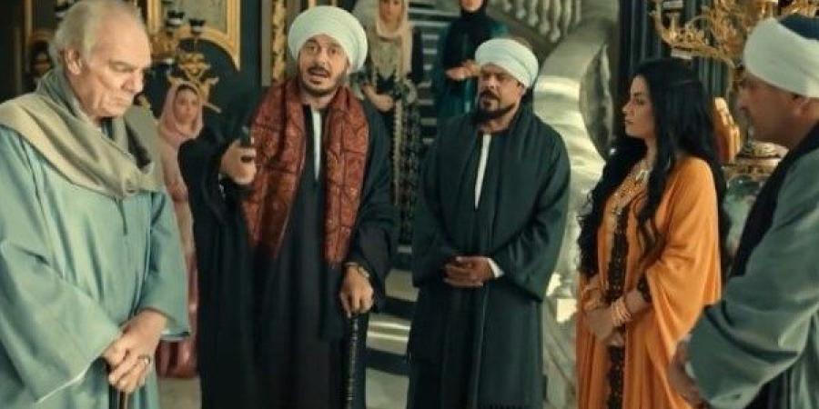 مسلسل حكيم باشا الحلقة 10.. مصطفى شعبان يخرج من الحبس ويصفع ولاد عمه - خبر صح