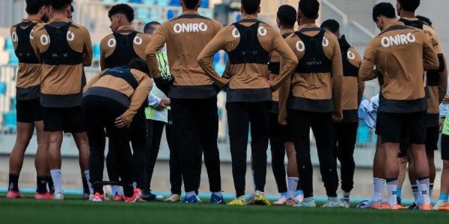 فقرة تدريبات خططية بمران الزمالك استعدادا لكأس مصر - خبر صح